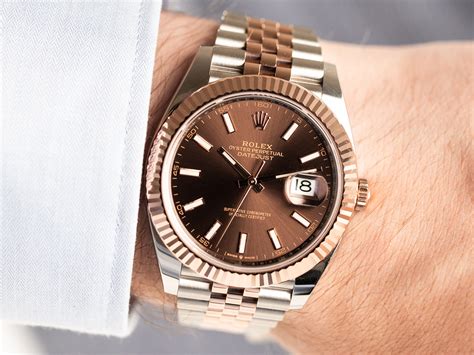 2 tone ever rose rolex|Rolex datejust 41 ref 126331.